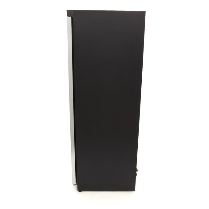Congélateur professionnel 600L noir avec porte vitrée 6 étagères contrôle électronique inox 656 W Maxima - vue 3 - Armoire réfrigérée négative pro CHR - Cuistéo