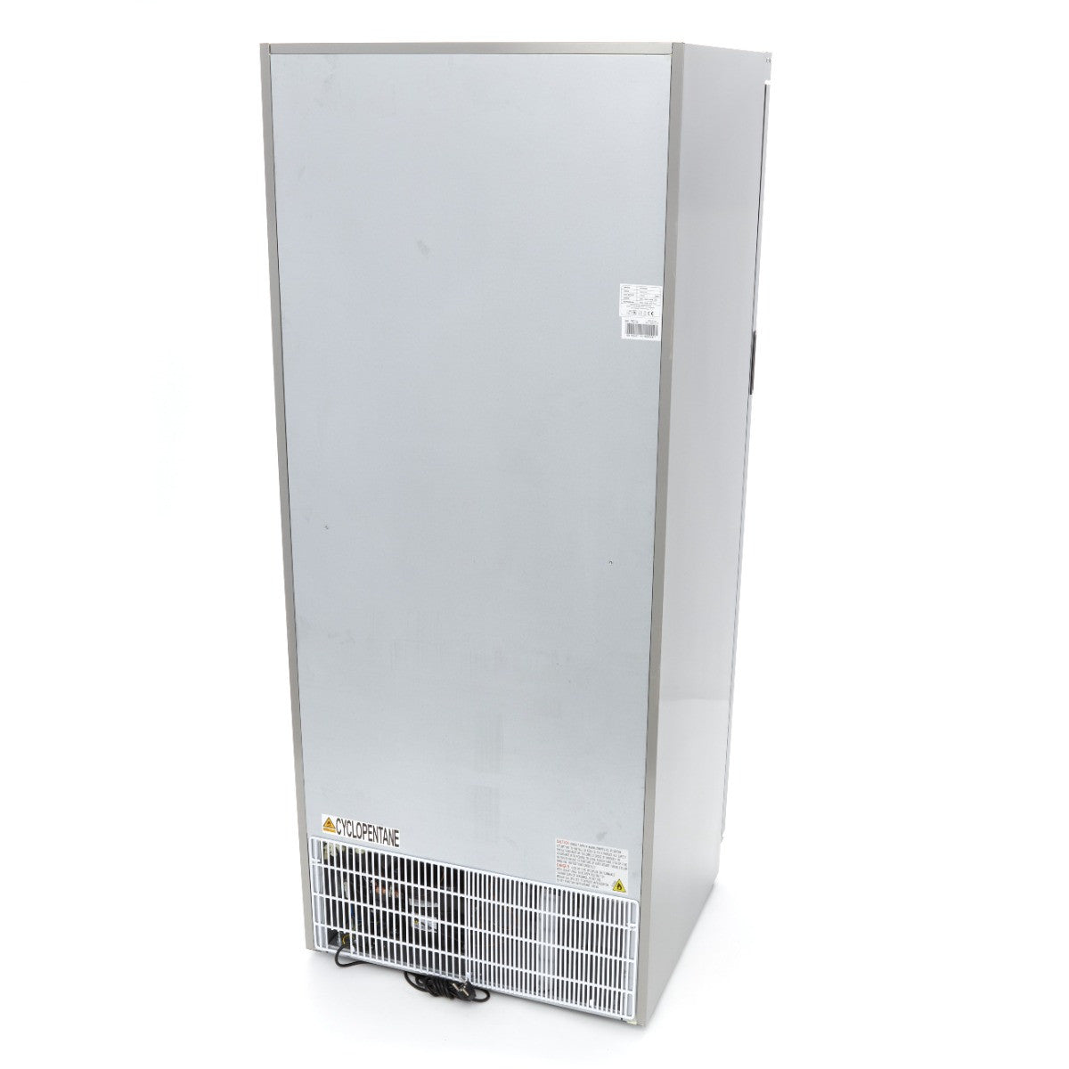 Congélateur 600L en inox avec porte vitrée régulateur électronique et dégivrage automatique 656 W Maxima - vue 4 - Armoire réfrigérée négative pro CHR - Cuistéo