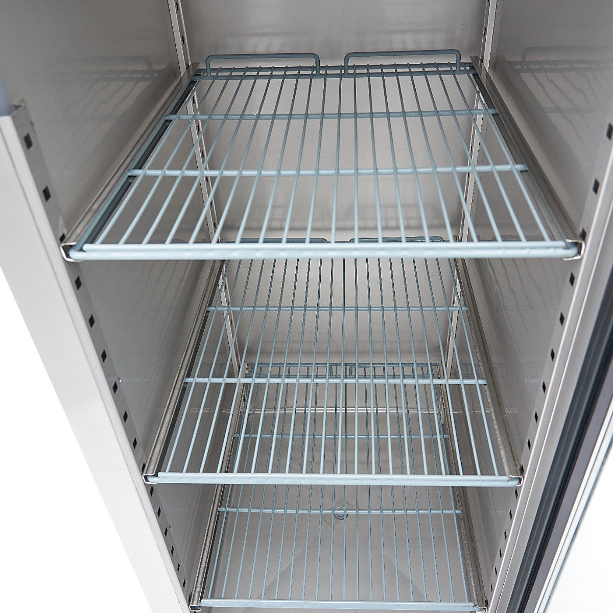 Congélateur 600L avec 3 étagères réglables porte en verre acier inoxydable contrôle numérique 440 W Maxima - vue 10 - Armoire réfrigérée négative pro CHR - Cuistéo