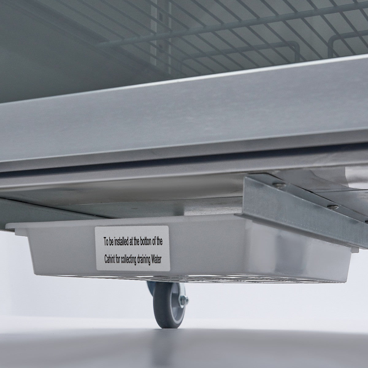 Congélateur 600L avec 3 étagères réglables porte en verre acier inoxydable contrôle numérique 440 W Maxima - vue 13 - Armoire réfrigérée négative pro CHR - Cuistéo