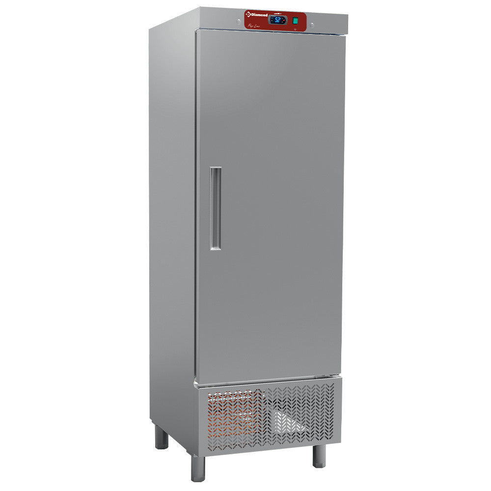 Armoire de congélation ventilée 550L - R290 - Acier inox - Dégivrage automatique - Diamond