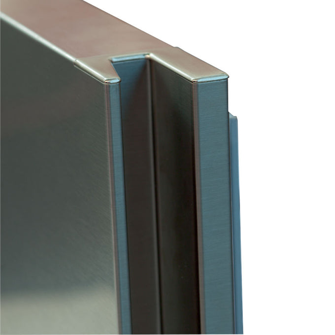 Armoire congélation ventilée 600x400mm avec 20 glissières inox R290 - Diamond