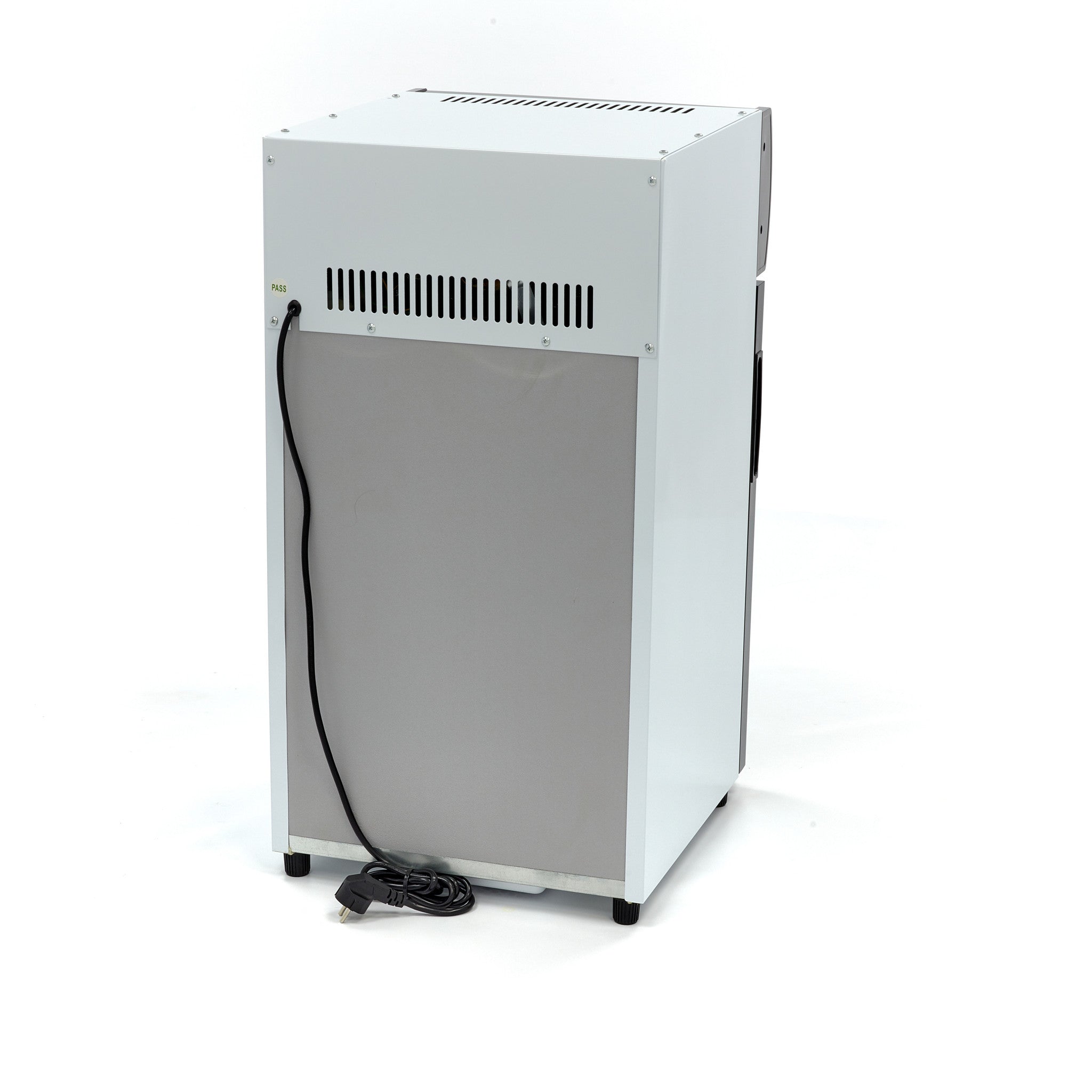 Réfrigérateur à boissons professionnel 50 L avec 2 étagères réglables porte battante à double vitrage inox 120 W Maxima - vue 2 - Mini armoire réfrigérée pro CHR - Cuistéo