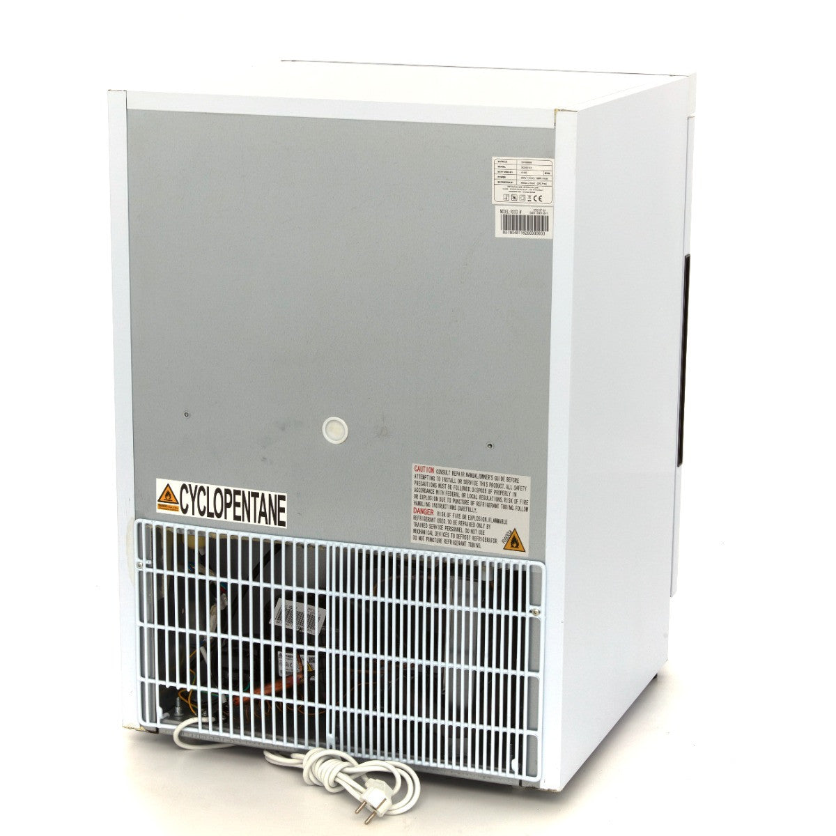 Réfrigérateur professionnel 200L - 3 étagères ajustables - Système de refroidissement ventilé - Blanc inox 198 W Maxima - vue 4 - Mini armoire réfrigérée pro CHR - Cuistéo