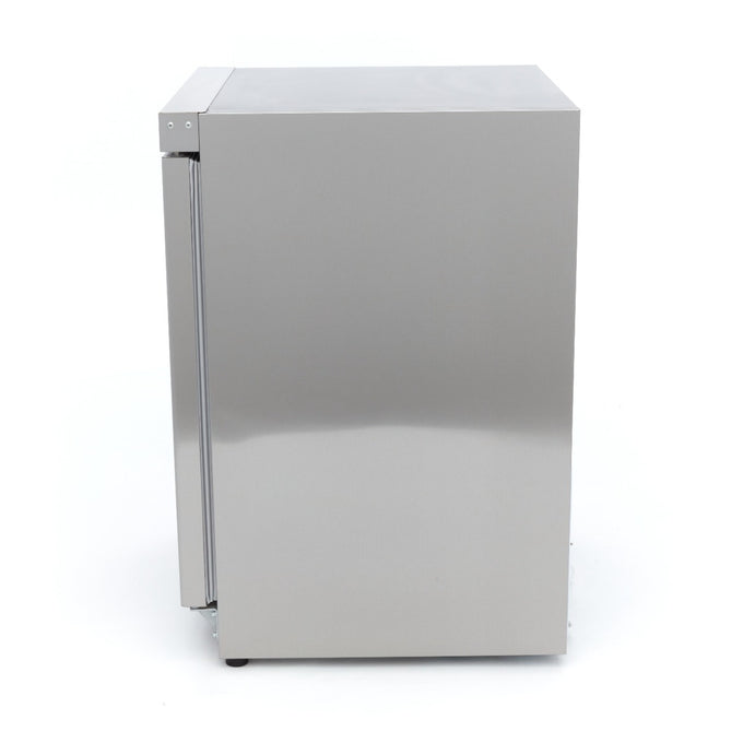 Réfrigérateur professionnel 200L 3 étagères acier inox refroidissement ventilé contrôle électronique 198 W Maxima - vue 3 - Mini armoire réfrigérée pro CHR - Cuistéo