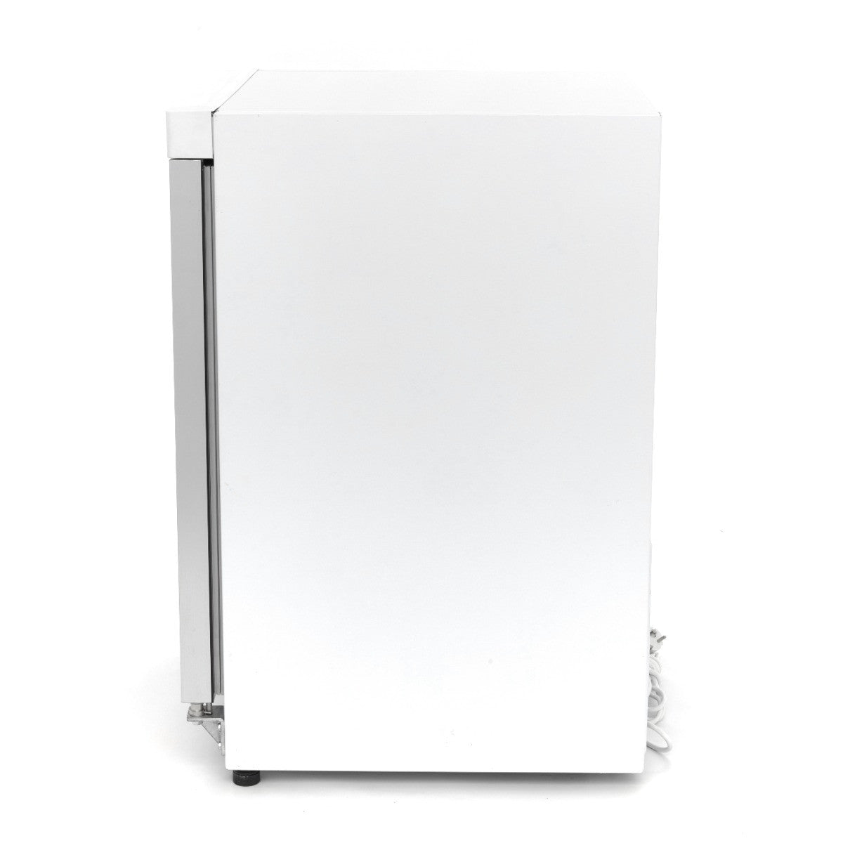 Mini vitrine réfrigérée 200L avec porte en verre étagères réglables refroidissement ventilé inox 205 W Maxima - vue 3 - Mini armoire réfrigérée pro CHR - Cuistéo