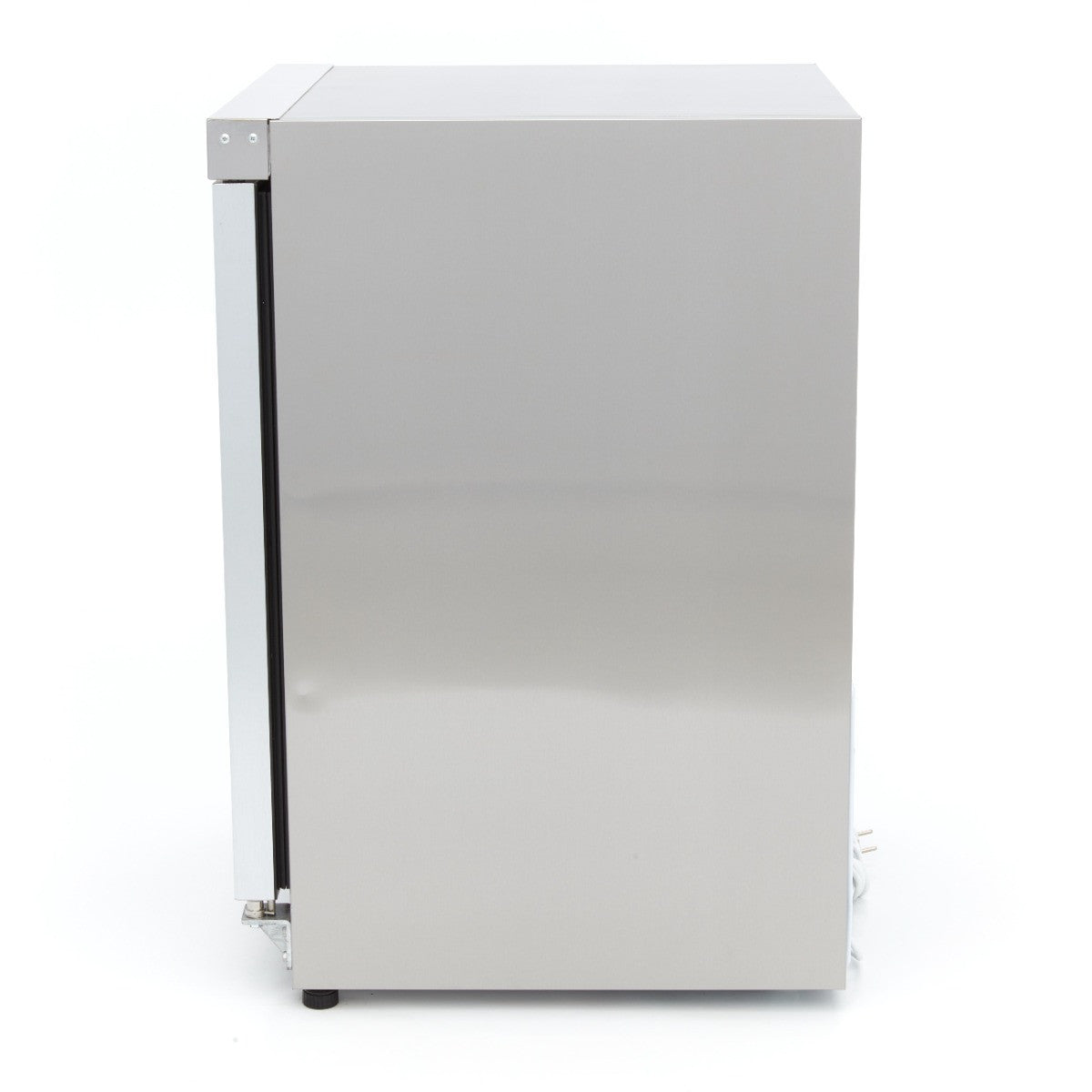 Mini vitrine réfrigérée 200L inox avec étagères ajustables - Système de refroidissement R600a 205 W Maxima - vue 3 - Mini armoire réfrigérée pro CHR - Cuistéo