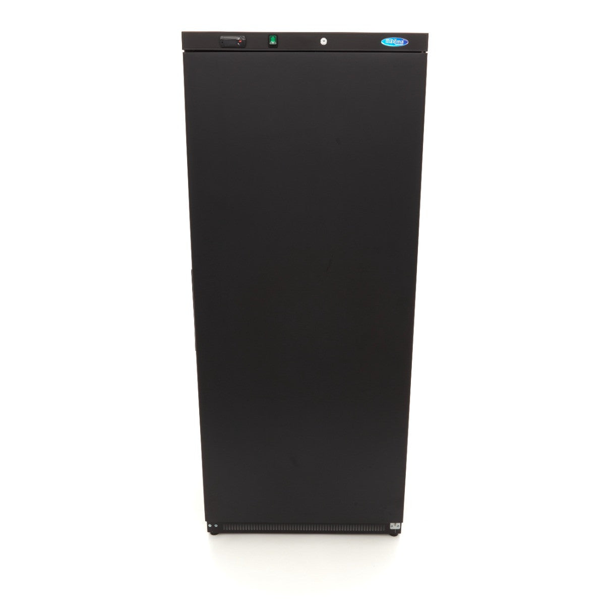 Réfrigérateur professionnel 600L noir 4 étagères ajustables contrôle électronique R600a système de refroidissement inox 442 W Maxima - vue 2 - Armoire réfrigérée positive pro CHR - Cuistéo