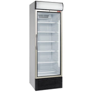 Vitrine Positive Ventilée 500L avec Éclairage Dégivrage Automatique et 6 Grilles - Diamond
