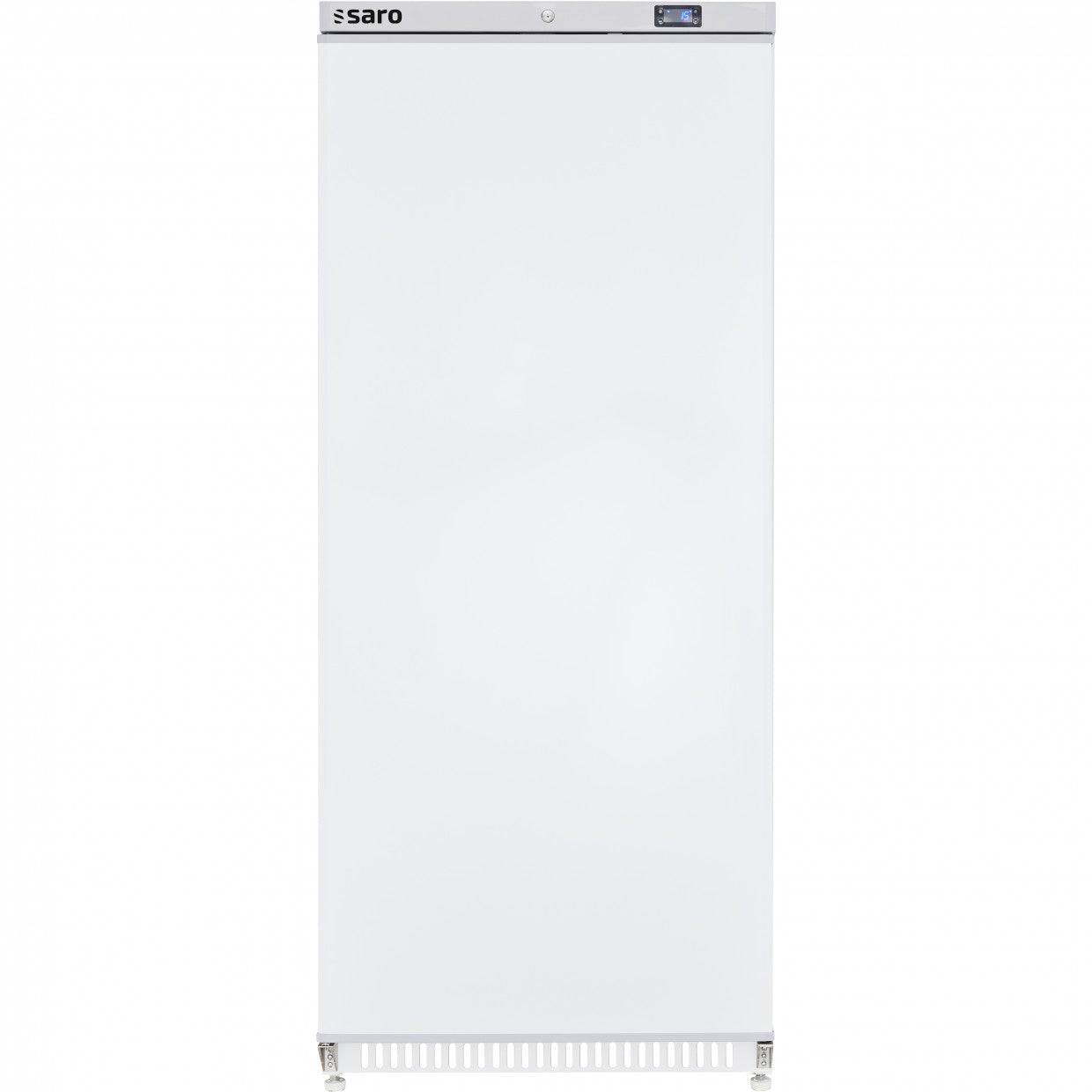 Réfrigérateur blanc 562L ventilé avec 4 étagères dégivrage auto classe C inox Saro - Armoire réfrigérée positive professionnel CHR - matériel cuisine pro - Cuistéo