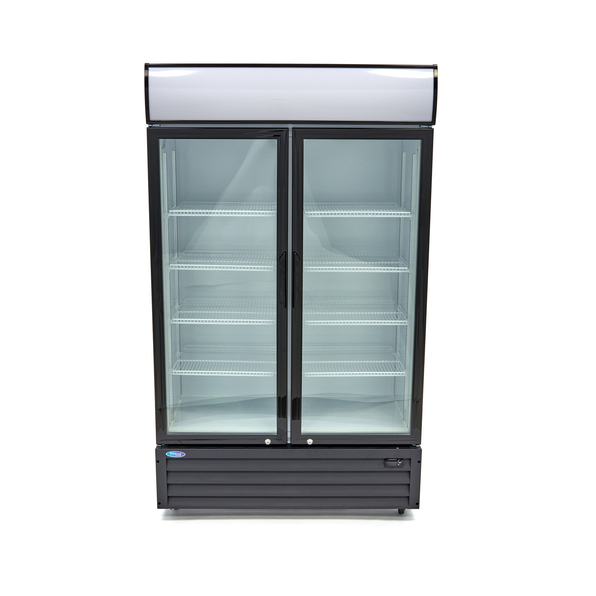Réfrigérateur à boissons - 700L - 8 étagères réglables inox 680 W Maxima - vue 6 - Frigo professionnel vitré pro CHR - Cuistéo