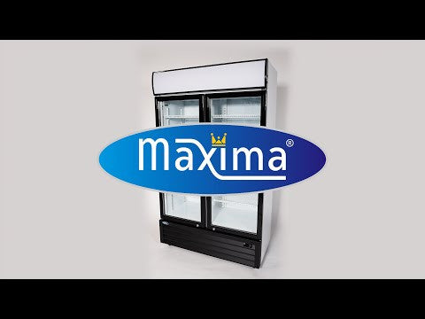 Réfrigérateur à boissons - 700L - 8 étagères réglables inox 680 W Maxima - vue 8 - Frigo professionnel vitré pro CHR - Cuistéo