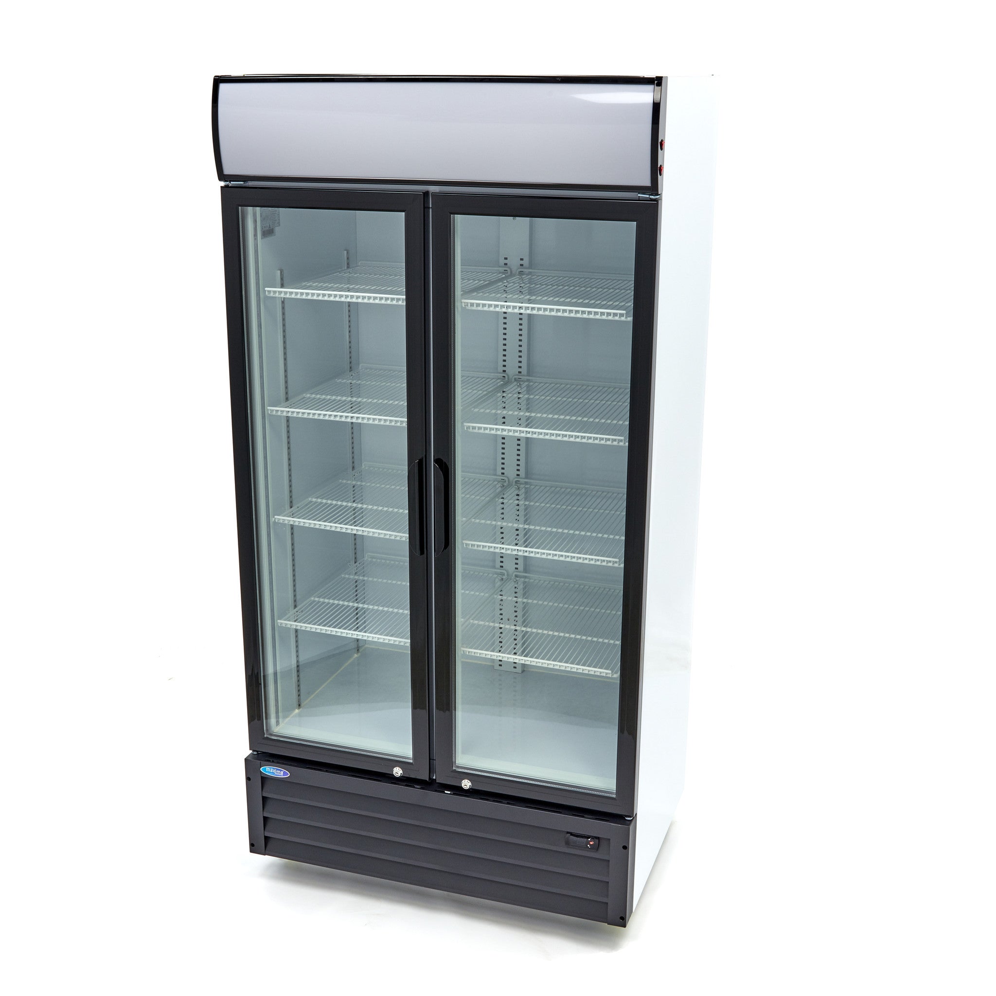 Réfrigérateur à boissons - 800L - 8 étagères réglables inox 560 W Maxima - Armoire à boissons professionnel CHR - matériel cuisine pro - Cuistéo