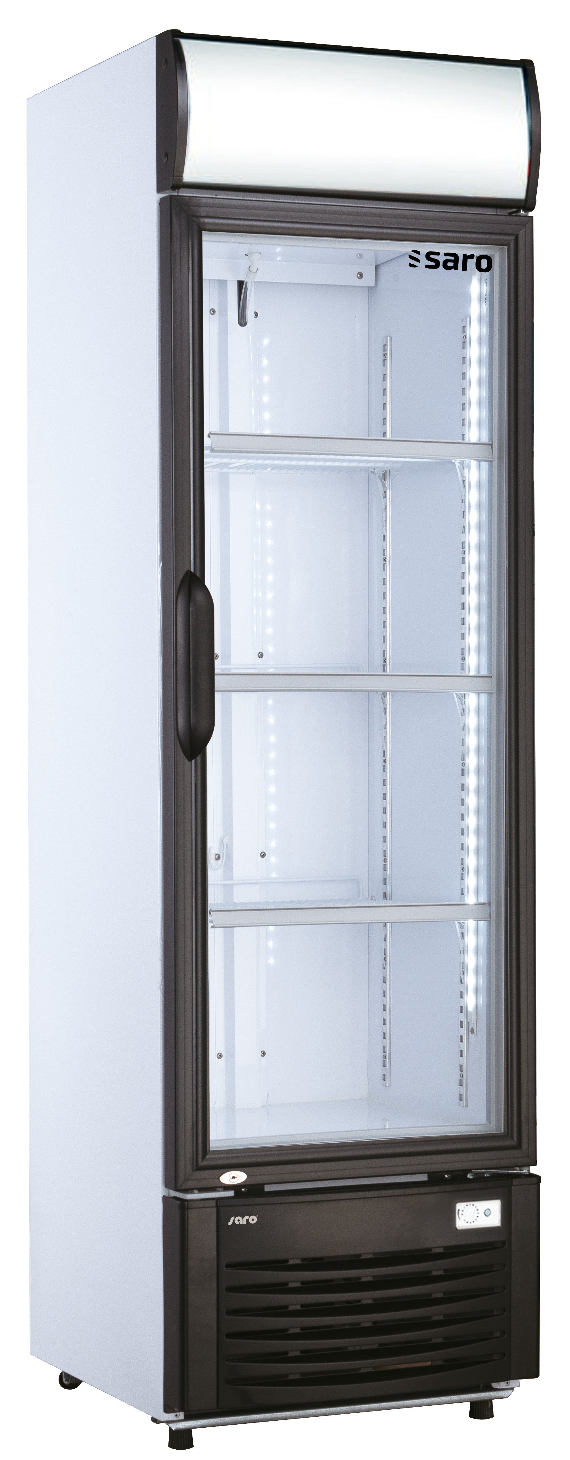 Armoire à boissons - 282L - Blanc - Panneau LED Saro - Armoire à boissons professionnel CHR - matériel cuisine pro - Cuistéo
