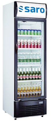 Armoire à boissons - 382L - Blanc - Panneau LED Saro - Armoire à boissons professionnel CHR - matériel cuisine pro - Cuistéo