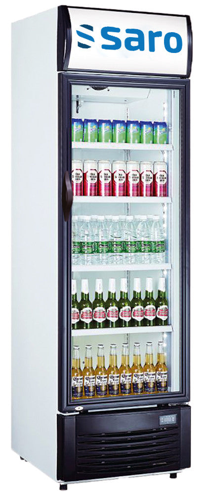 Armoire à boissons - 382L - Blanc - Panneau LED Saro - Armoire à boissons professionnel CHR - matériel cuisine pro - Cuistéo