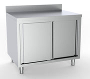 Plan de travail inox 1900x600x850 mm Combisteel - Meuble bas inox professionnel CHR - matériel cuisine pro - Cuistéo