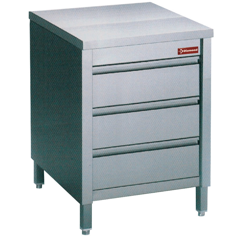 Table - armoire avec 3 tiroirs - Diamond
