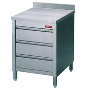Table sur armoire avec 3 tiroirs GN 1 / 1 - Diamond