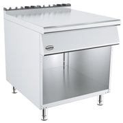 Base 900 unité neutre 700x900x280 mm Combisteel - Table inox avec étagère professionnel CHR - matériel cuisine pro - Cuistéo