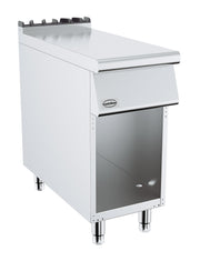Base 900 unité neutre 400x900x280 mm Combisteel - Table inox avec étagère professionnel CHR - matériel cuisine pro - Cuistéo