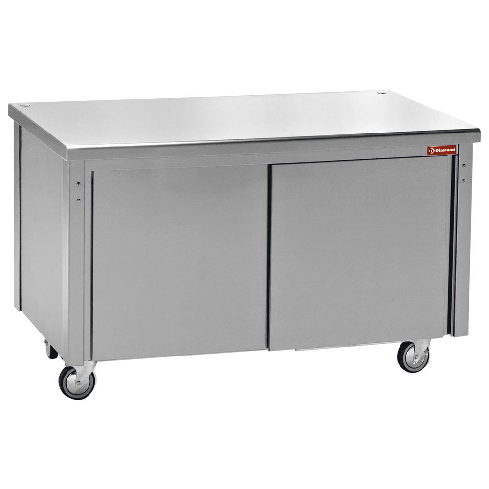 Elément armoire neutre portes battantes 2x GN1/1 - Diamond