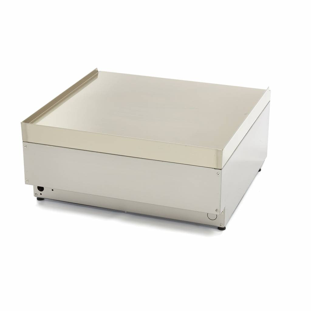 Espace de travail de cuisine professionnel - Double unité 750x600x900 mm Maxima - vue 4 - Table inox avec étagère pro CHR - Cuistéo
