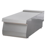Surface de travail - Unité individuelle - Profondeur de 90 cm Maxima - Table inox avec étagère professionnel CHR - matériel cuisine pro - Cuistéo