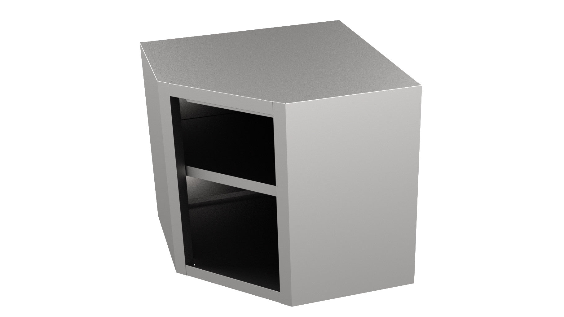 Armoire murale d'angle 700x 700 mm Combisteel - vue 2 - Armoire réfrigérée pro CHR - Cuistéo