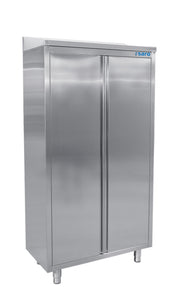 Armoire Haute - Inox - 600x500x1975mm - Toit Incliné - 3 Étagères Saro - Armoire réfrigérée professionnel CHR - matériel cuisine pro - Cuistéo