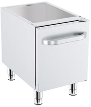 Soubassement avec porte inox 800x600x570 mm Combisteel - Soubassement inox professionnel CHR - matériel cuisine pro - Cuistéo