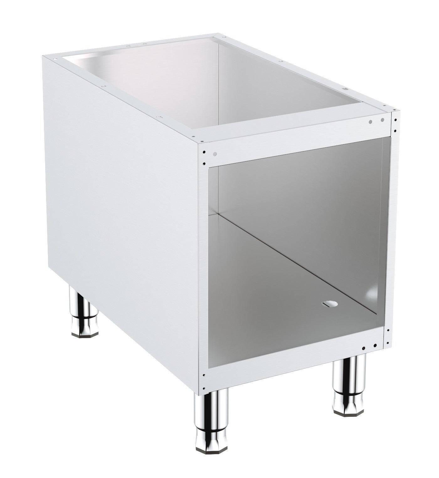 Soubassement largeur 400 mm inox Combisteel - Soubassement inox professionnel CHR - matériel cuisine pro - Cuistéo