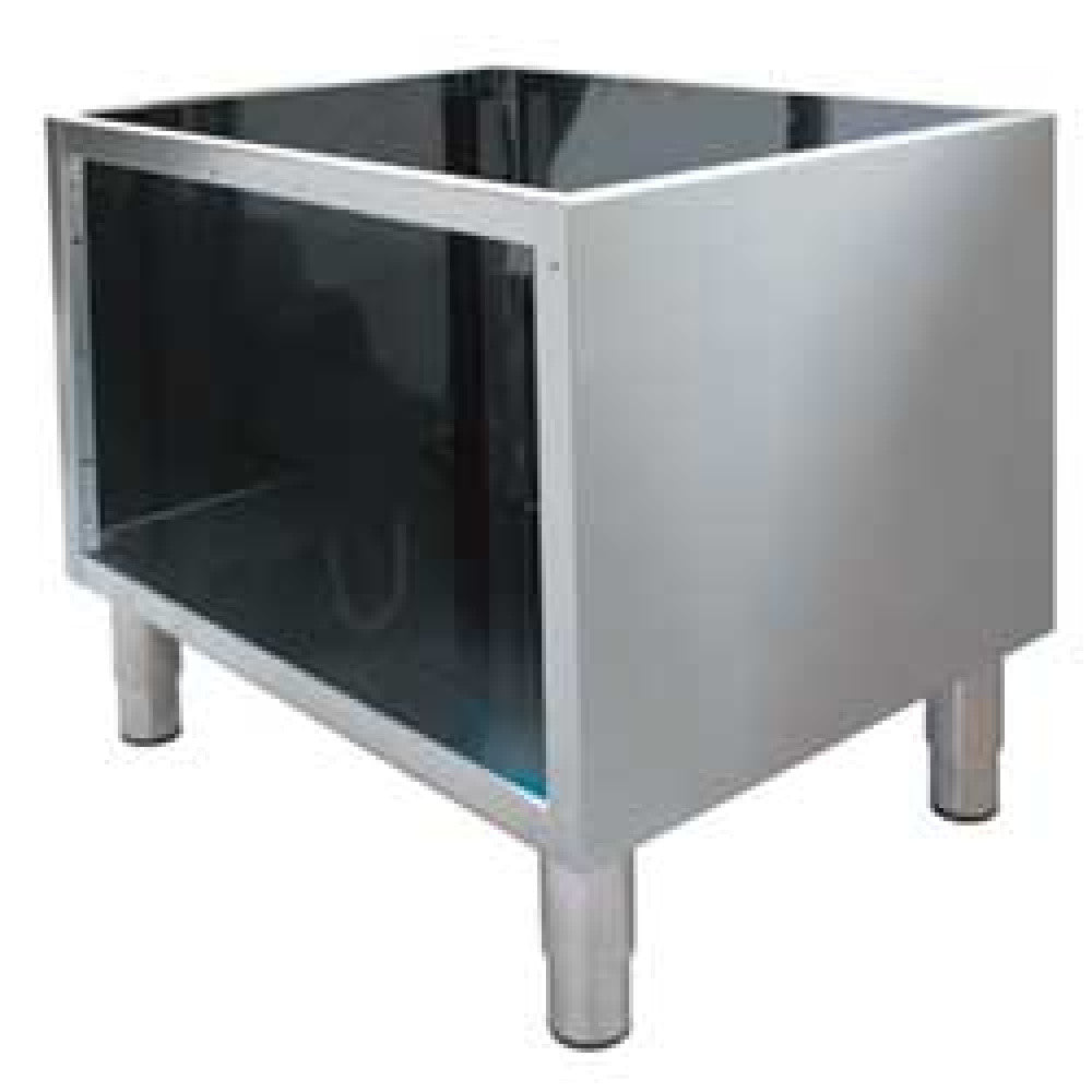 Soubassement ouvert - inox - pieds reglables - Diamond