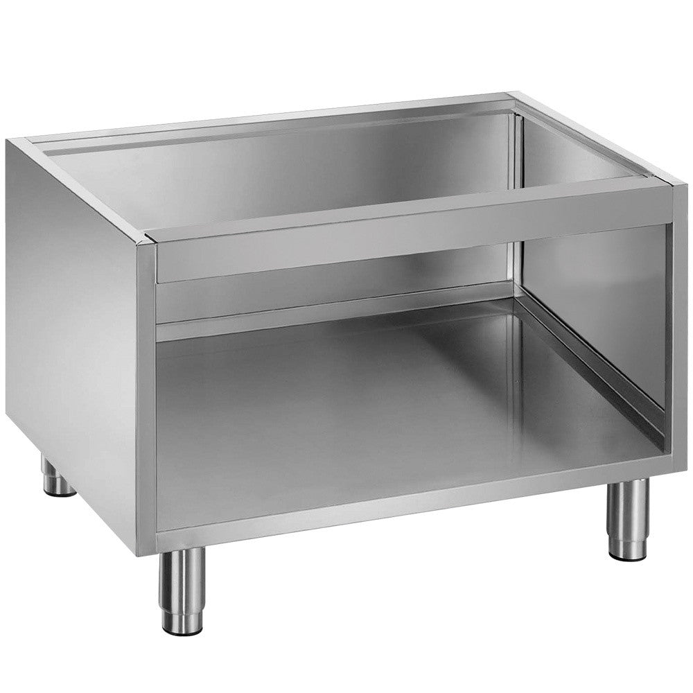 Soubassement ouvert - pieds inox réglables - Diamond