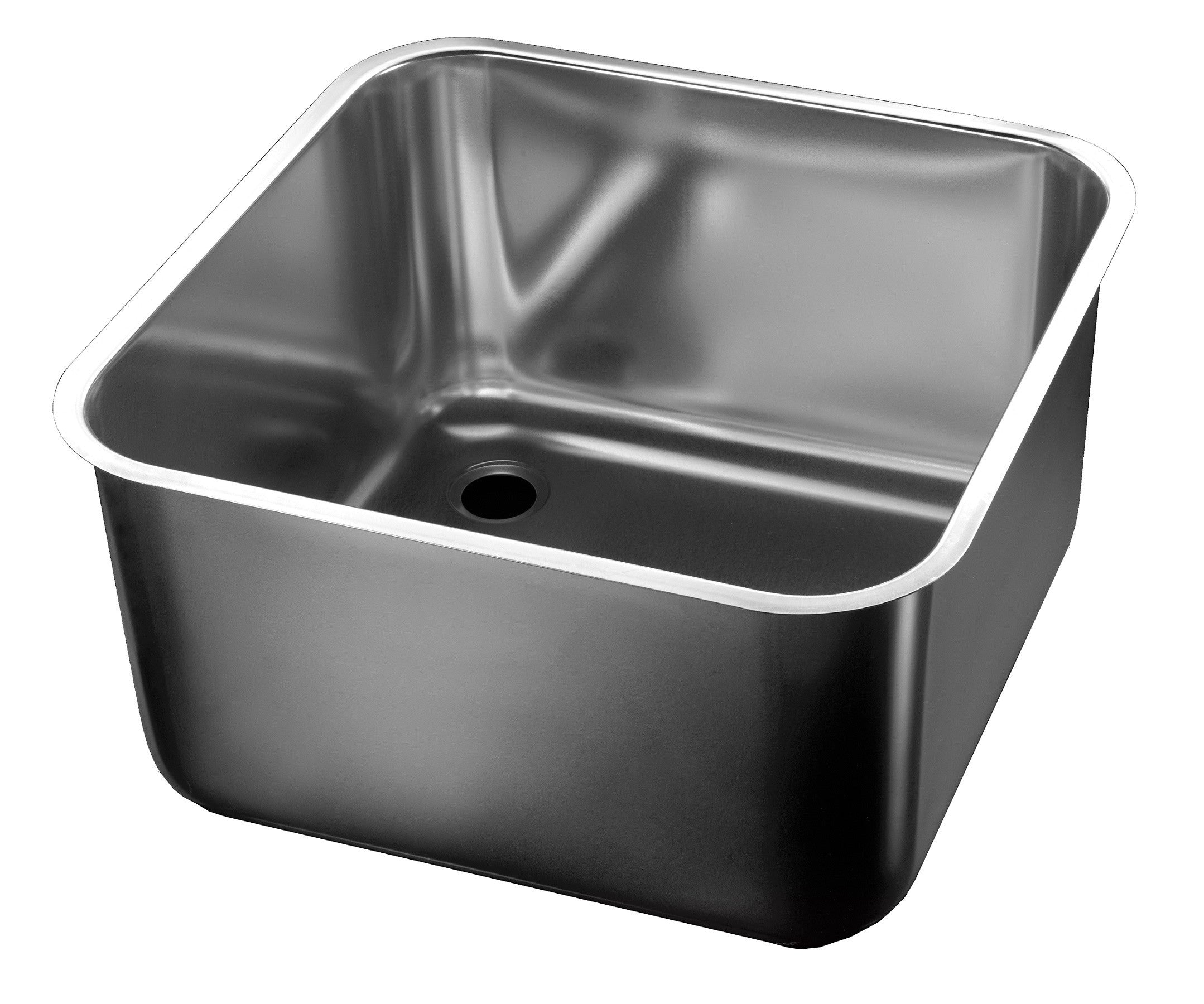 Plonge encastrable 500x500x300 mm inox Combisteel - Table inox avec étagère professionnel CHR - matériel cuisine pro - Cuistéo