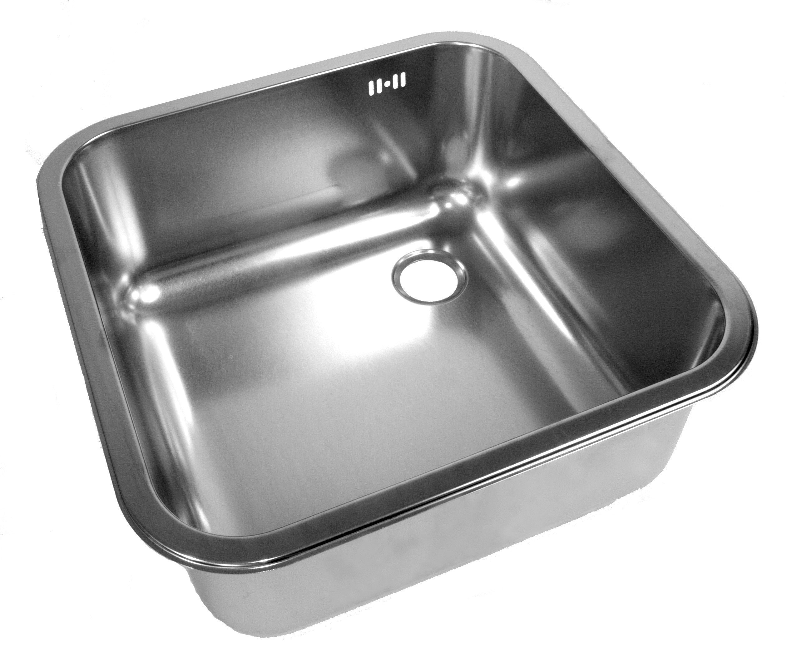 Plonge 335x235x180 inox Combisteel - Table inox avec étagère professionnel CHR - matériel cuisine pro - Cuistéo