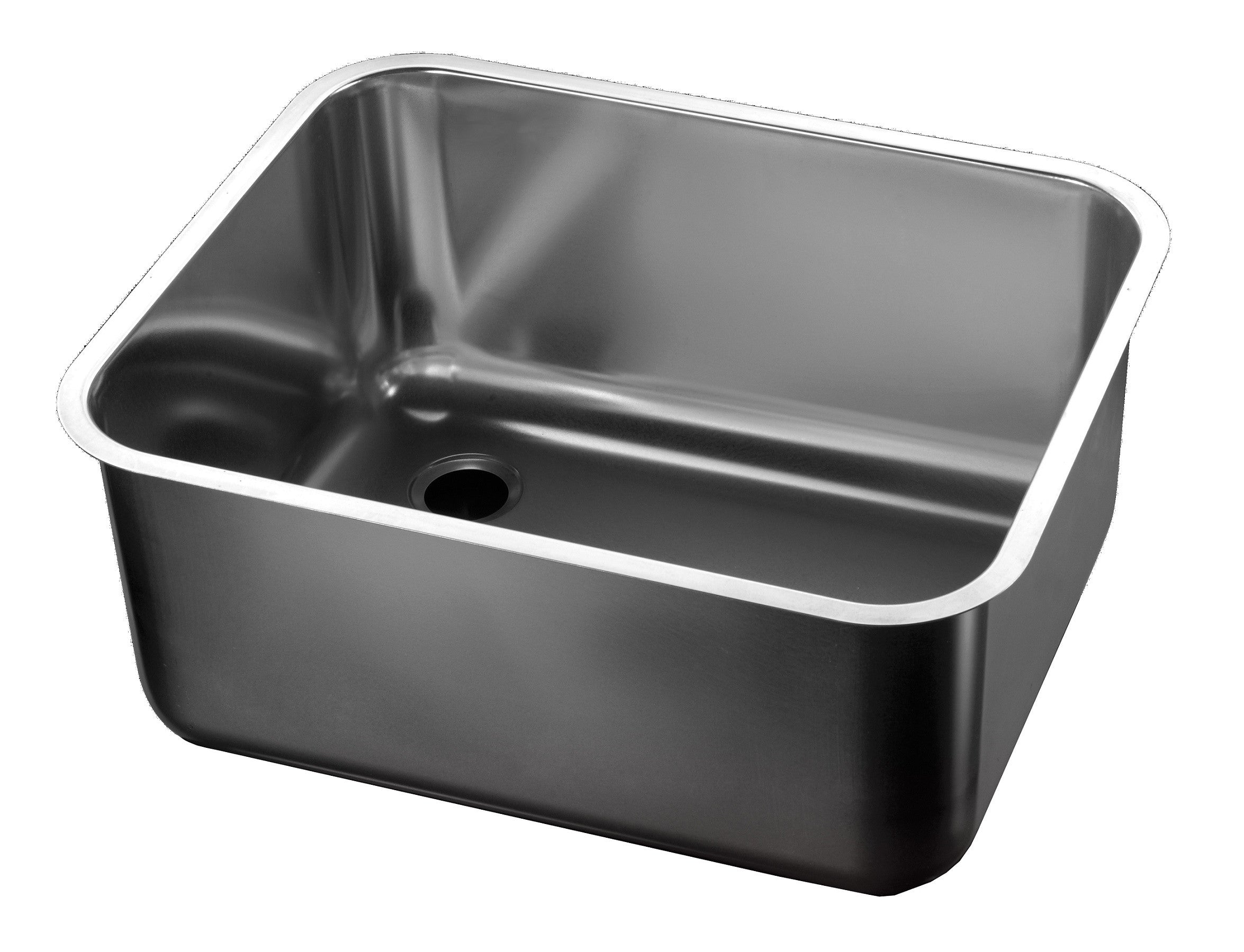 Bac Plonge encastrable 500x400x300 mm inox Combisteel - Table inox avec étagère professionnel CHR - matériel cuisine pro - Cuistéo