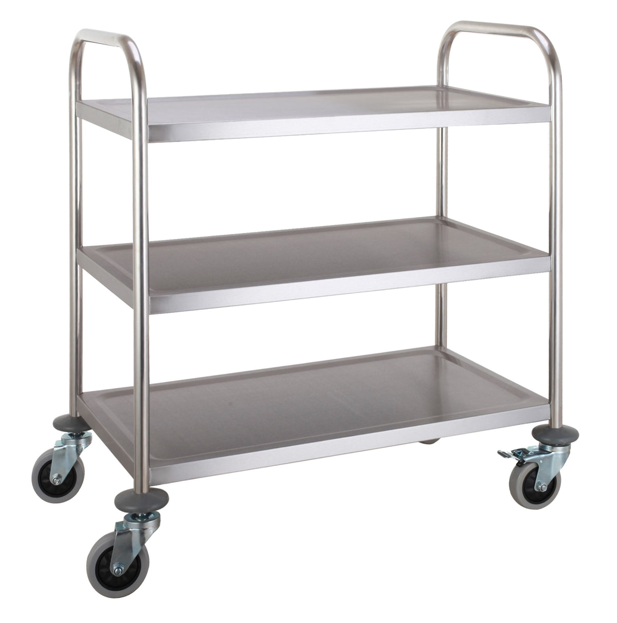 Chariot démontable 3 niveaux inox 860x540x940 mm 50 L Combisteel - Chariot de service professionnel CHR - matériel cuisine pro - Cuistéo