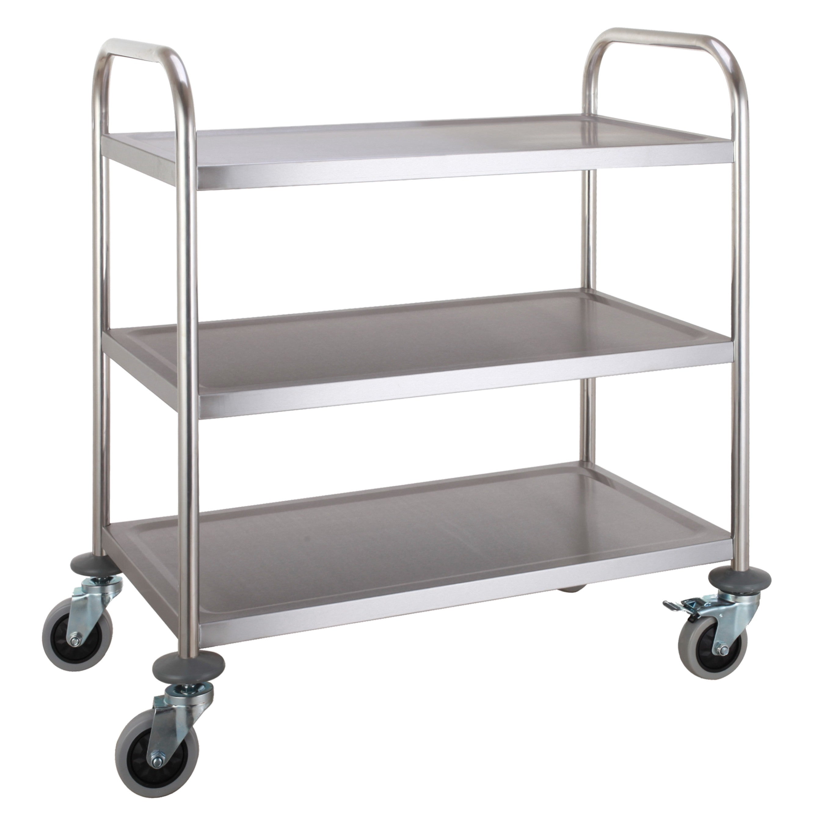 Chariot démontable 3 niveaux inox 860x540x940 mm 50 L Combisteel - Chariot de service professionnel CHR - matériel cuisine pro - Cuistéo
