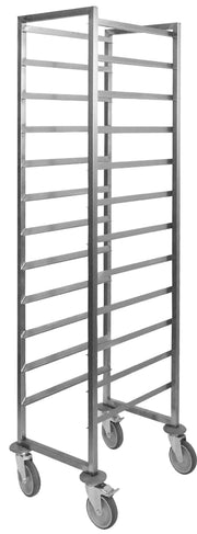 Chariot débarrassage 18x 1/1GN inox 1 L Combisteel - Chariot gastronorme professionnel CHR - matériel cuisine pro - Cuistéo