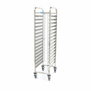 Chariot à plateaux - 16 plateaux GN 1/1 - Acier inoxydable Maxima - Chariot gastronorme professionnel CHR - matériel cuisine pro - Cuistéo
