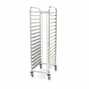 Chariot à plateaux - 16 plateaux 60x40cm - Acier inoxydable Maxima - Chariot spécifique professionnel CHR - matériel cuisine pro - Cuistéo