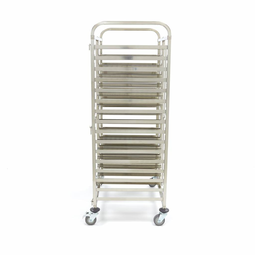 Chariot de service pour boulangerie - Bakerynorm - Pour 32 plateaux (60 x 40 cm) Maxima - vue 4 - Chariot spécifique pro CHR - Cuistéo