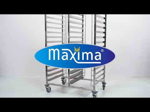 Chariot de service pour boulangerie - Bakerynorm - Pour 32 plateaux (60 x 40 cm) Maxima - vue 5 - Chariot spécifique pro CHR - Cuistéo