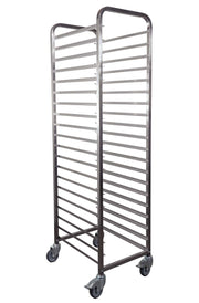 Chariot congélateur - Inox - 20 niveaux - 60/40 - 495x646x1850mm - FW 20 Saro - Chariot spécifique professionnel CHR - matériel cuisine pro - Cuistéo