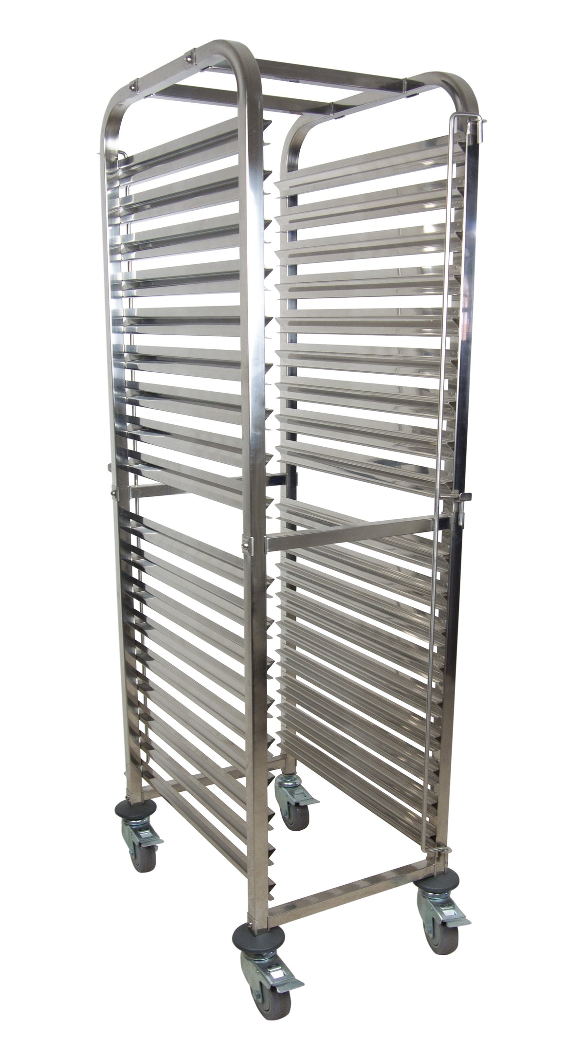 Chariot GN - Inox - 18 niveaux - GN 2/1 - 150kg - 590x670x1730mm - BONO Saro - Chariot de transport professionnel CHR - matériel cuisine pro - Cuistéo