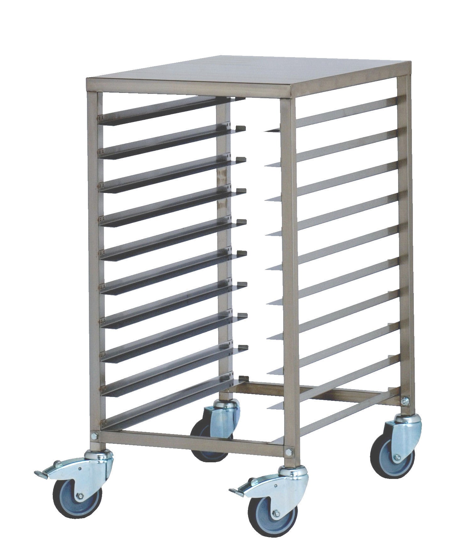 Chariot boulangerie - Inox - 10 niveaux - 600x400mm - 180kg - 463x615x900mm - TW 60/40L Saro - Chariot gastronorme professionnel CHR - matériel cuisine pro - Cuistéo
