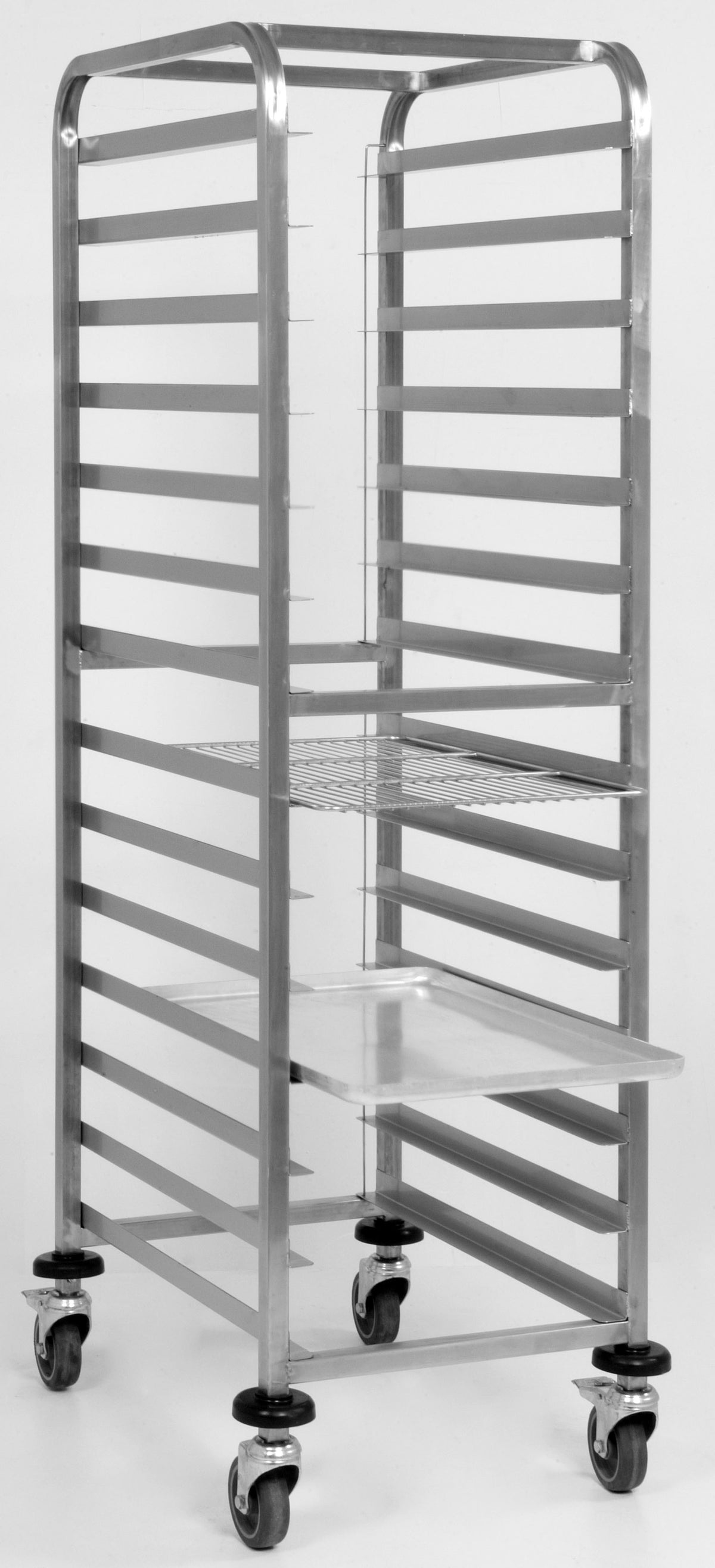 Chariot boulangerie - Inox - 14 niveaux - 600x400mm - 440x630x1650mm - KT 600 Saro - Chariot gastronorme professionnel CHR - matériel cuisine pro - Cuistéo