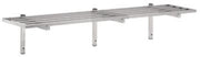 Etagère barreaudée en inox 1800x300 Combisteel - Table inox avec étagère professionnel CHR - matériel cuisine pro - Cuistéo