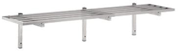 Etagère barreaudée en inox 1800x300 Combisteel - Table inox avec étagère professionnel CHR - matériel cuisine pro - Cuistéo